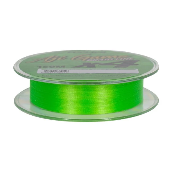 Ryuji Aji Game 150m 4x 4 Kat LRF Örgü İp Misina Chartreuse - 2