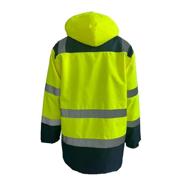 Reflektörlü Oxford 3+1  Parka 3 Farklı Kullanım Sarı - 5