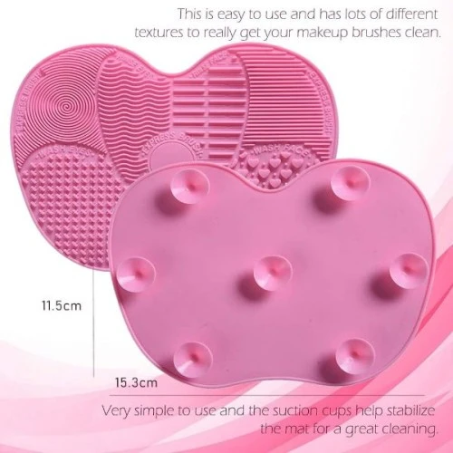 Silikon Makyaj Temizleme Pedi - Resim 3