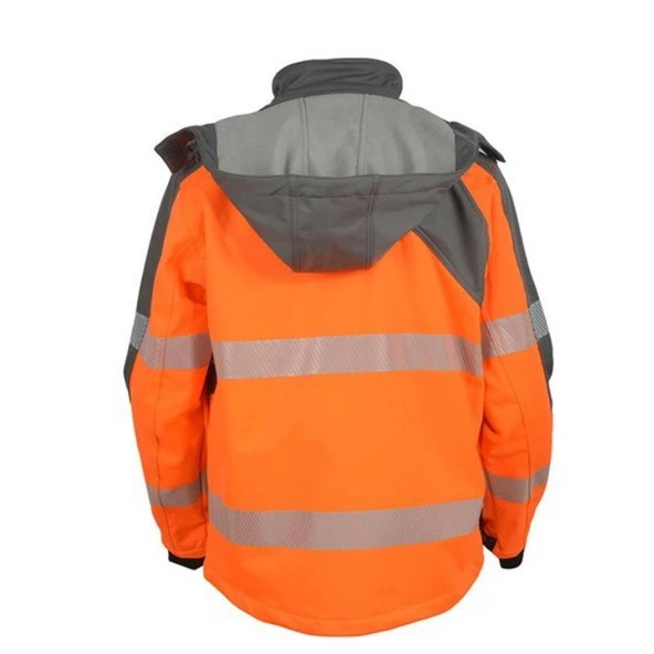 Reflektörlü Softshell Model Teknik Mont Turuncu - 2