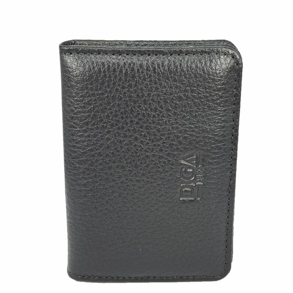 Diga 131 Hakiki Deri Kartlık Cüzdan Kahve - Resim 11