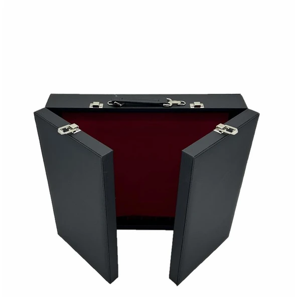 Kuyumcu Tespih Takı Taşıma Ve Saklama Çantası 31'li Siyah - Resim 3