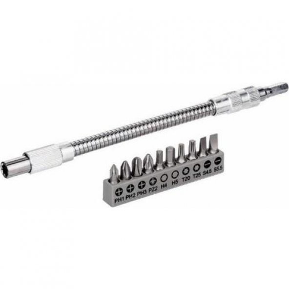 Bosch Extra Hard Vidalama ve Uzatma Ucu Seti 11Prç - 2