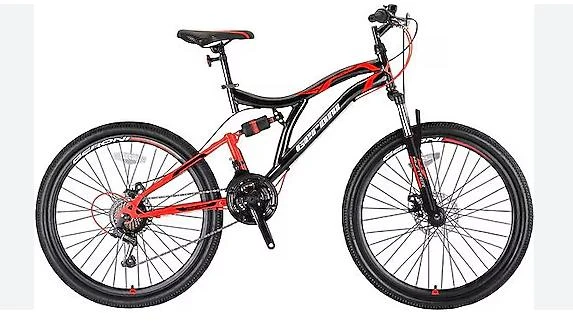 HUNTER - 26" - MTB - 16' - 21 Vites - M.Disc - Siyah/Gri-Kırmızı ürün görseli