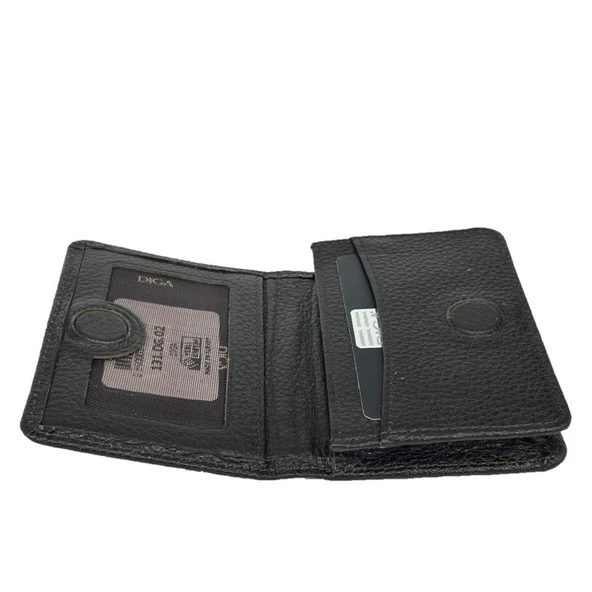 Diga 131 Hakiki Deri Kartlık Cüzdan Kahve - Resim 6