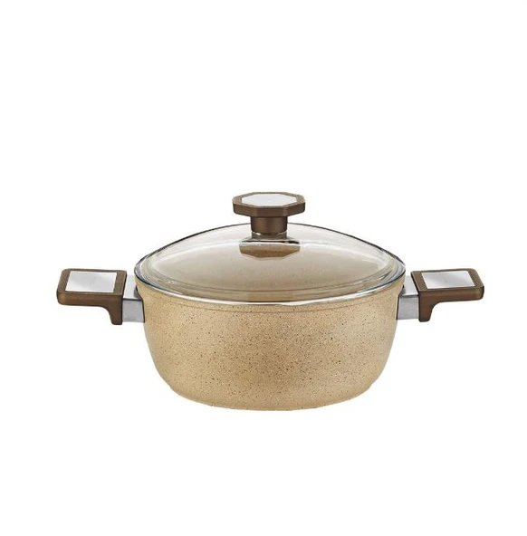 Aryıldız Vortex Capuucino 7 Parça Tencere Seti - 2