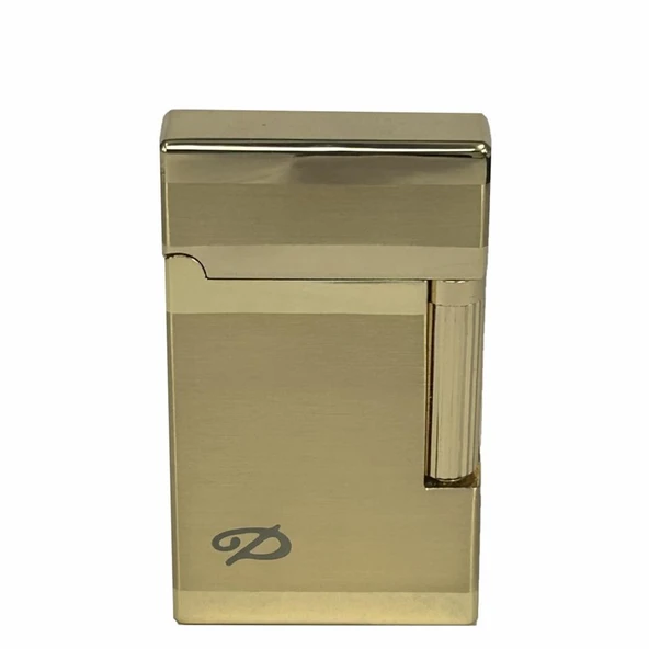 Vindiesel Dupont Tarz Gazlı Çakmak Altın - Resim 2