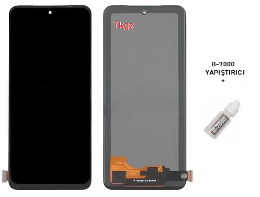 Tkgz - Xiaomi Redmi NOTE 11 Uyumlu Lcd Ekran Dokunmatik + B-7000 ürün görseli 1