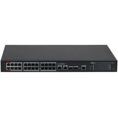 DAHUA S4228-24GT-360 24 PORT 24XGE-2XGE-2XGE/SFP YÖNETİLEBİLİR 360W POE SWİTCH - 2