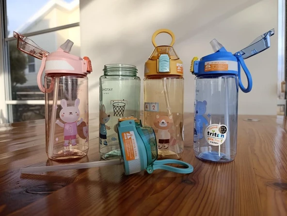 Shotay Çocuk Su Matarası Tritan Pembe 570Ml - 4