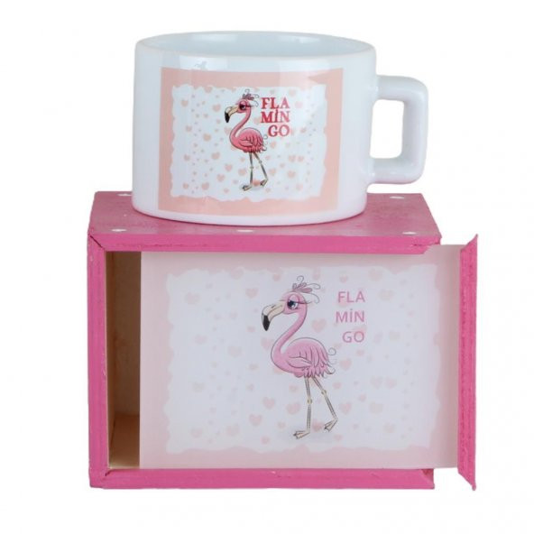 Flamingo Fanus Biblo Flamingo Kutulu Kupa Hediye Seti - 3