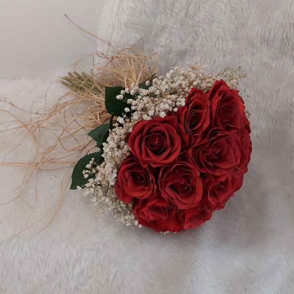 Yeni Sezon Gelin Çiçeği ve Damat Yaka Çiçeği!Kırmızı Gül Demeti! Nişan Düğün Buketi