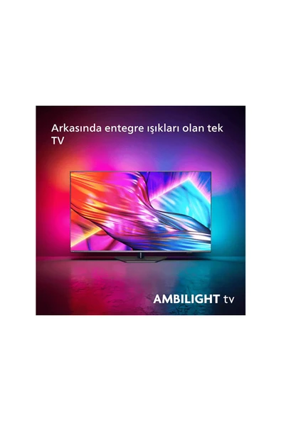 Philips The One 50PUS8909/62 50 inç 126 Ekran Smart 4K UHD Dolby Vision Dolby Atmos Titan OS Ambilight LED T