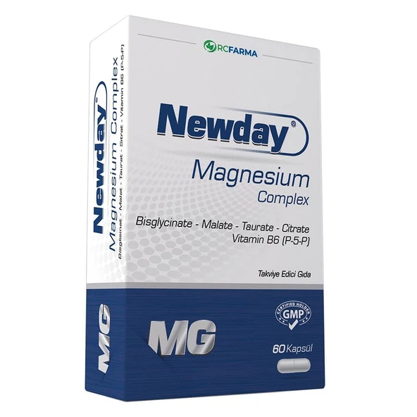 Newday Magnezyum Complex 60 Kapsül