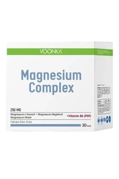 Voonka Magnesium Complex 30 Saşe ürün görseli