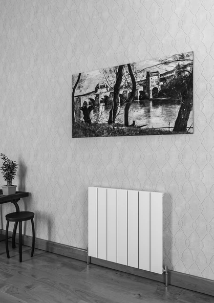 Warma Drama Yatay Alüminyum Radyatör 660x600 ürün görseli