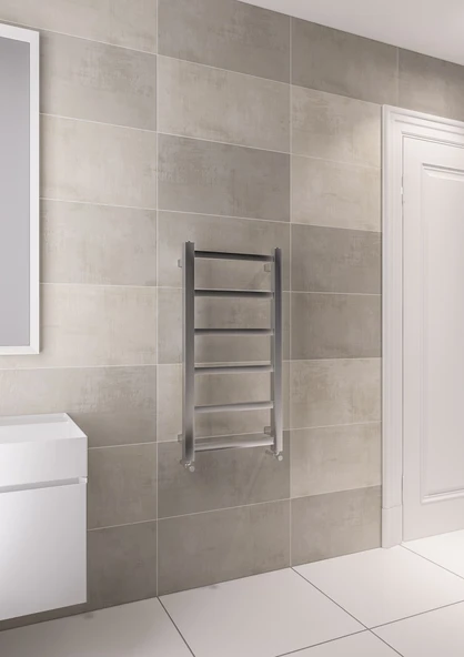 Warma Belinda Çelik Dizayn Krom Havlupan 450x900 ürün görseli