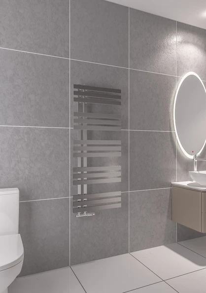 Warma Elche Çelik Dizayn Krom Havlupan 600x1200 ürün görseli