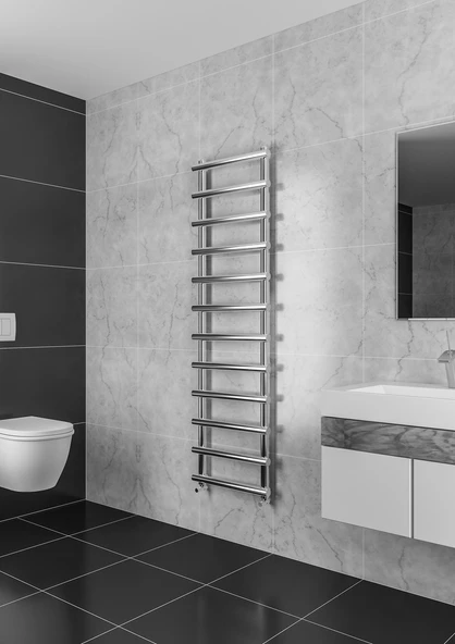 Warma Chios Çelik Dizayn Krom Havlupan 600x1750