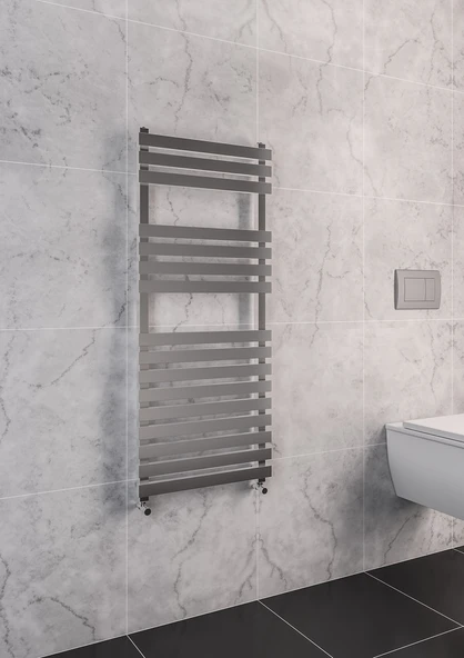 Warma Delfina Çelik Dizayn Krom Havlupan 500x1200 ürün görseli