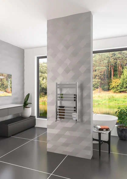 Warma Urla Çelik Dizayn Krom Havlupan 500x800