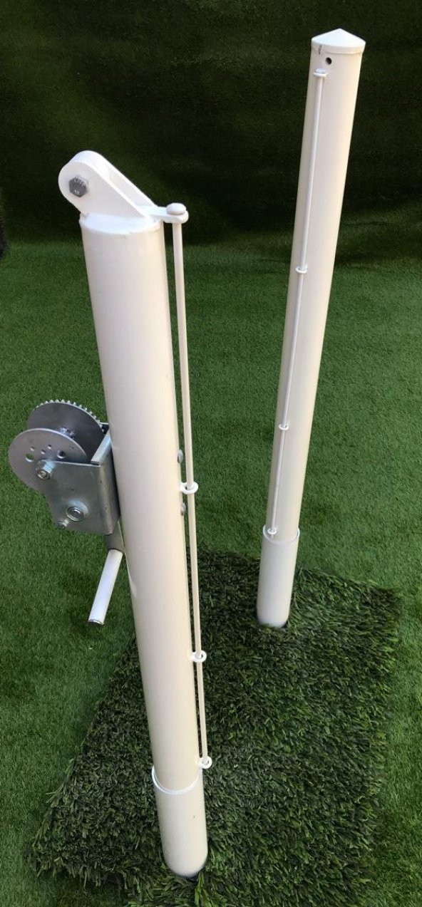 Adelinspor Via Ankrajlı Gerdirme Aparatlı Sabit Tenis Direği - 6