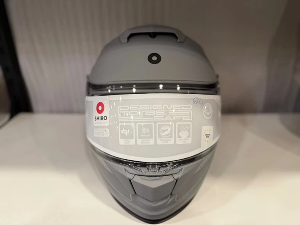 KASK SHIRO DİSCOVER SV MAT GRİ - 4
