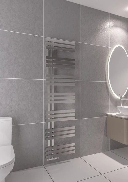 Warma Elche Çelik Dizayn Krom Havlupan 500x1800