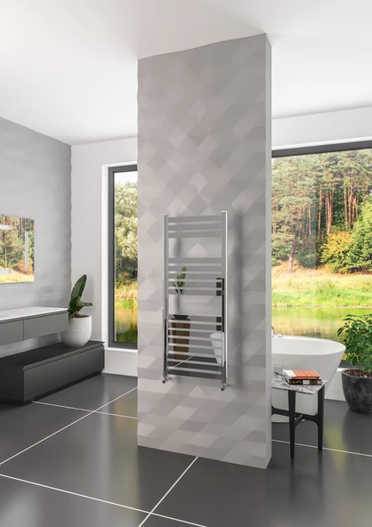 Warma Urla Çelik Dizayn Krom Havlupan 600x1200 ürün görseli