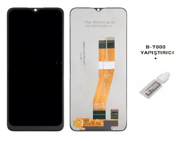 Samsung Galaxy A03S - SM-A037 Uyumlu Lcd Ekran Dokunmatik SERVİS Orijinali  + B-7000
