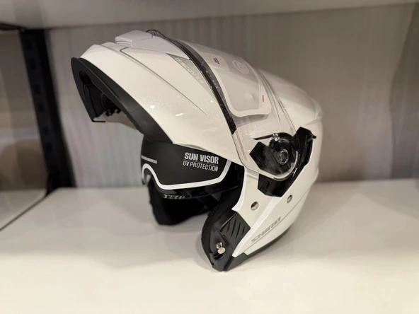 KASK SHIRO DİSCOVER SV PARLAK BEYAZ - 3