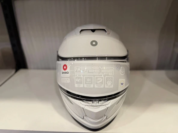 KASK SHIRO DİSCOVER SV PARLAK BEYAZ - 4