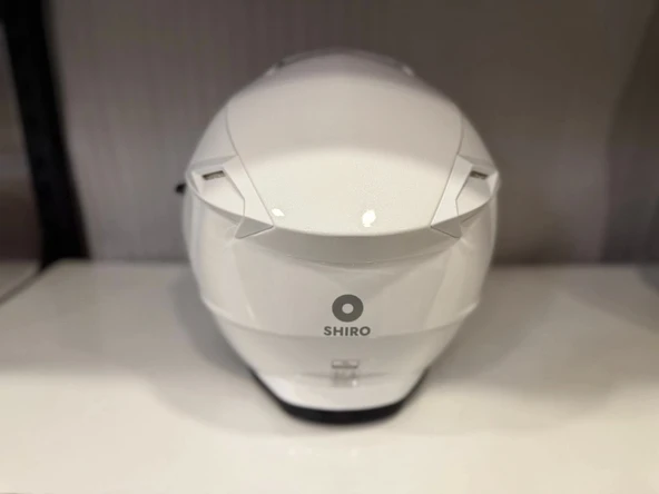 KASK SHIRO DİSCOVER SV PARLAK BEYAZ - 5