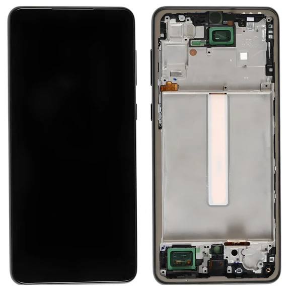 Samsung Galaxy A33 5G SM-A336 Uyumlu Lcd Ekran Dokunmatik SERVİS Orijinali ÇITALI SİYAH ürün görseli 1