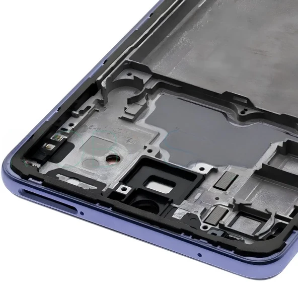 Samsung Galaxy A72 - SM-A725 Uyumlu Lcd Ekran Dokunmatik SERVİS Orijinali ÇITALI MOR - Resim 2