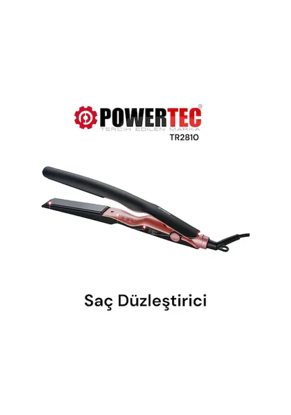 Powertec TR-2810 Seramik Saç Düzleştirici