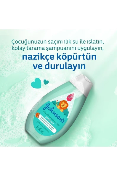 JOHNSON'S BABY ŞAMPUAN SÖZ DİNLEYEN SAÇLAR 200 ML - 3