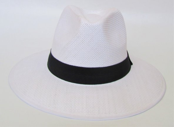 salarticaret Unisex Geniş Kenarlı Panama Fötr Şapka - 2