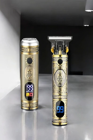 Yeni Nesil Tıraş Makinesi Pro 3 Başlıklı Dijital Göstergeli - Resim 3