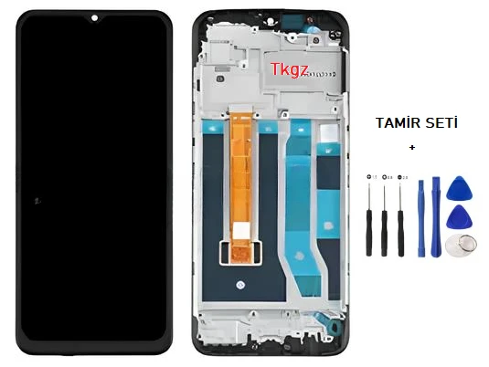Oppo A31 Uyumlu Lcd Ekran Dokunmatik SERVİS Orijinali ÇITALI + TAMİR SETİ