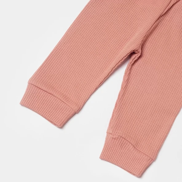 Waffle Smile Bebek Pantolon  Redbrown - Resim 4