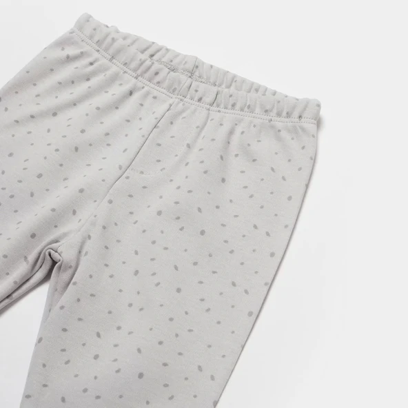 Koala Jungle Bebek Pijama Takımı  Gri - Resim 5