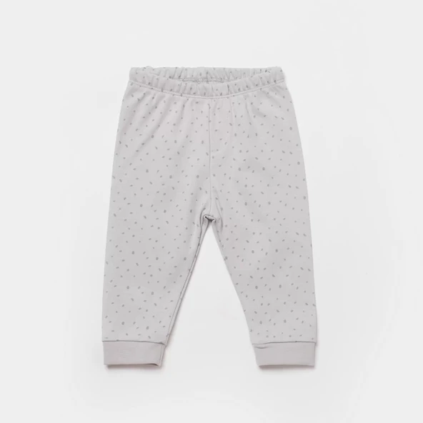 Koala Jungle Bebek Pijama Takımı  Gri - Resim 4