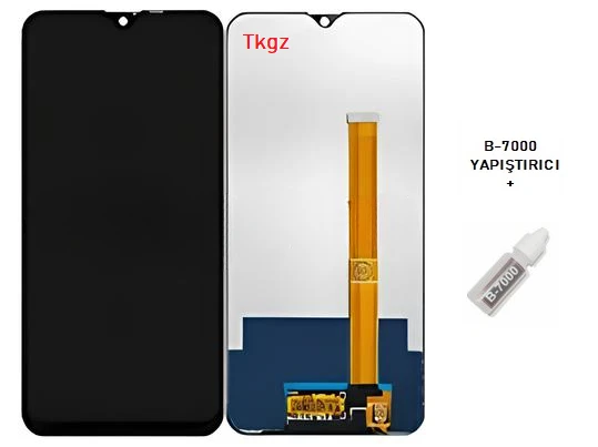 Oppo AX7 Uyumlu Lcd Ekran Dokunmatik SERVİS Orijinali + B-7000 ürün görseli 1