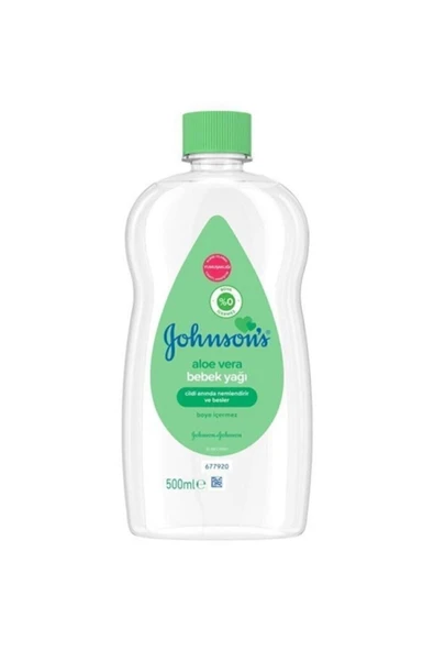 JOHNSON'S BEBEK YAĞI ALOE VERA 500 ML