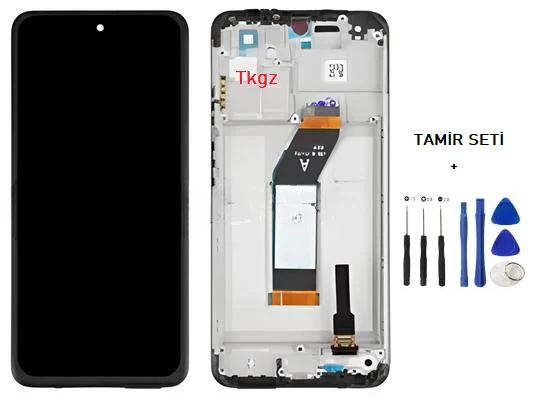 Xiaomi Redmi 10 -2022-  Uyumlu Lcd Ekran Dokunmatik SERVİS Orijinali ÇITALI + TAMİR SETİ ürün görseli 1