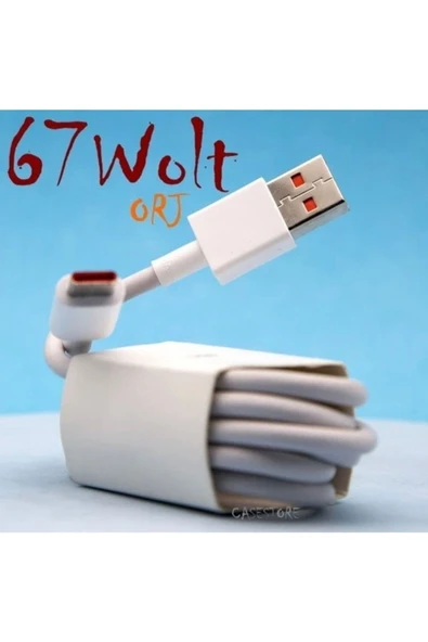 Xiaomi Redmi Note 12 Pro Plus 67 Wolt Orjinal Turbo Şarj Aleti Cihazı Kablo Adaptör 2in1 Set Type-c - 4
