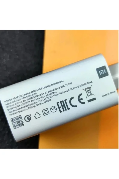 Xiaomi Redmi Note 11 / 11 Pro Orijinal 33 Wolt Hızlı Turbo Şarj Cihazı Aleti Mdy-11 - 5