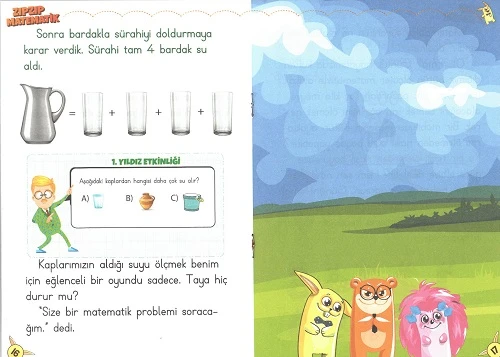 2.Sınıf Okumayı Sevdiren Matematik Hikayeleri 10 Kitap (32 sayfa) - Resim 2