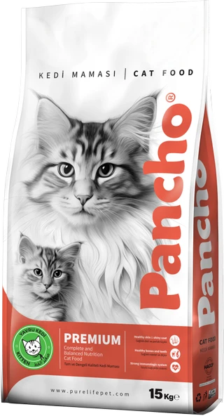 PANCHO TAVUKLU YAVRU KEDİ MAMASI 15KG - 2
